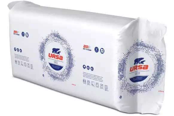 Минеральная вата URSA П-20 (1250х610х50 мм) 24 шт фото